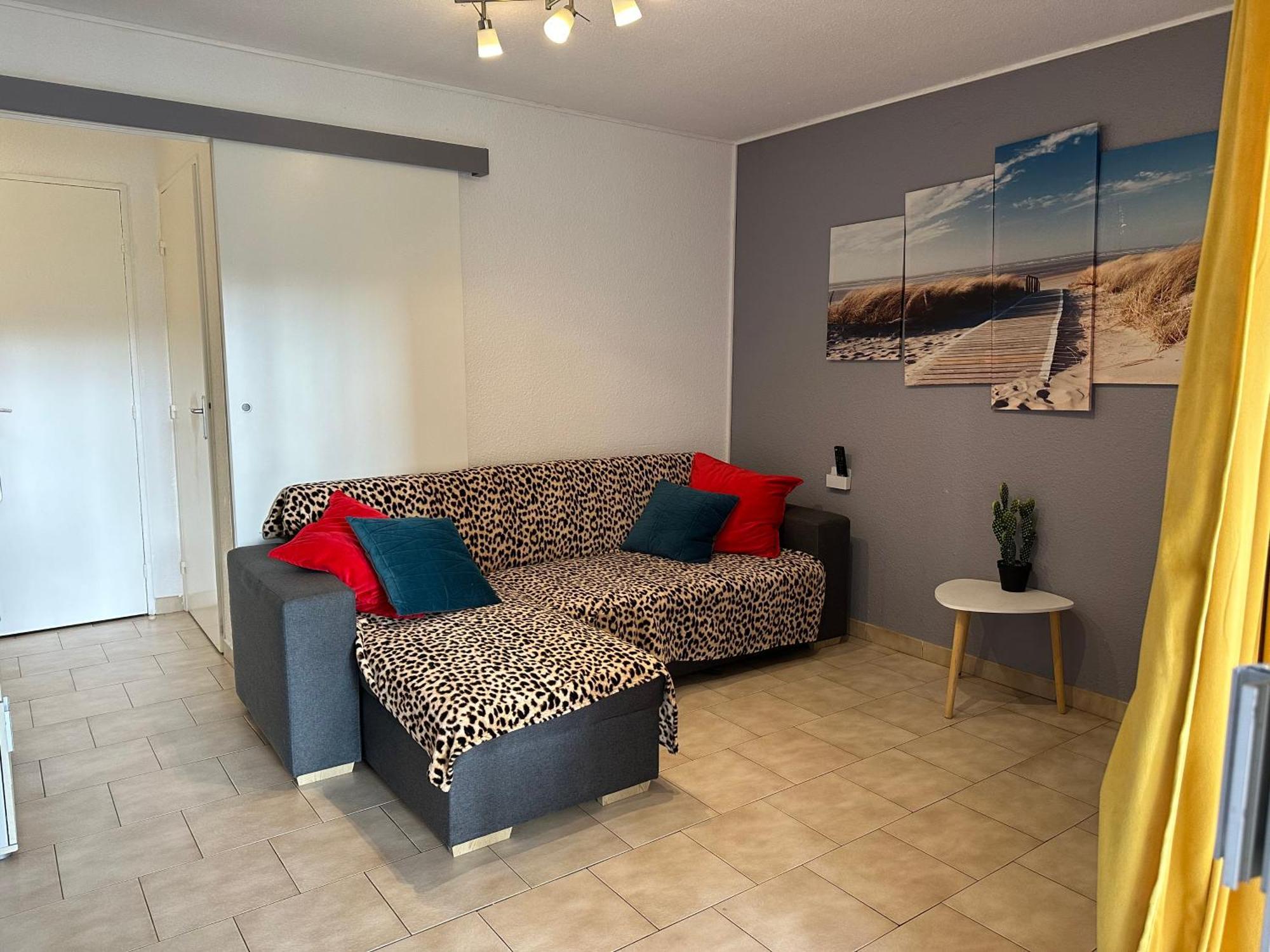 T2 Rdc A Canet En Roussillon Europa 4 Pers ,Piscine,Clim, Tennis, Parking المظهر الخارجي الصورة