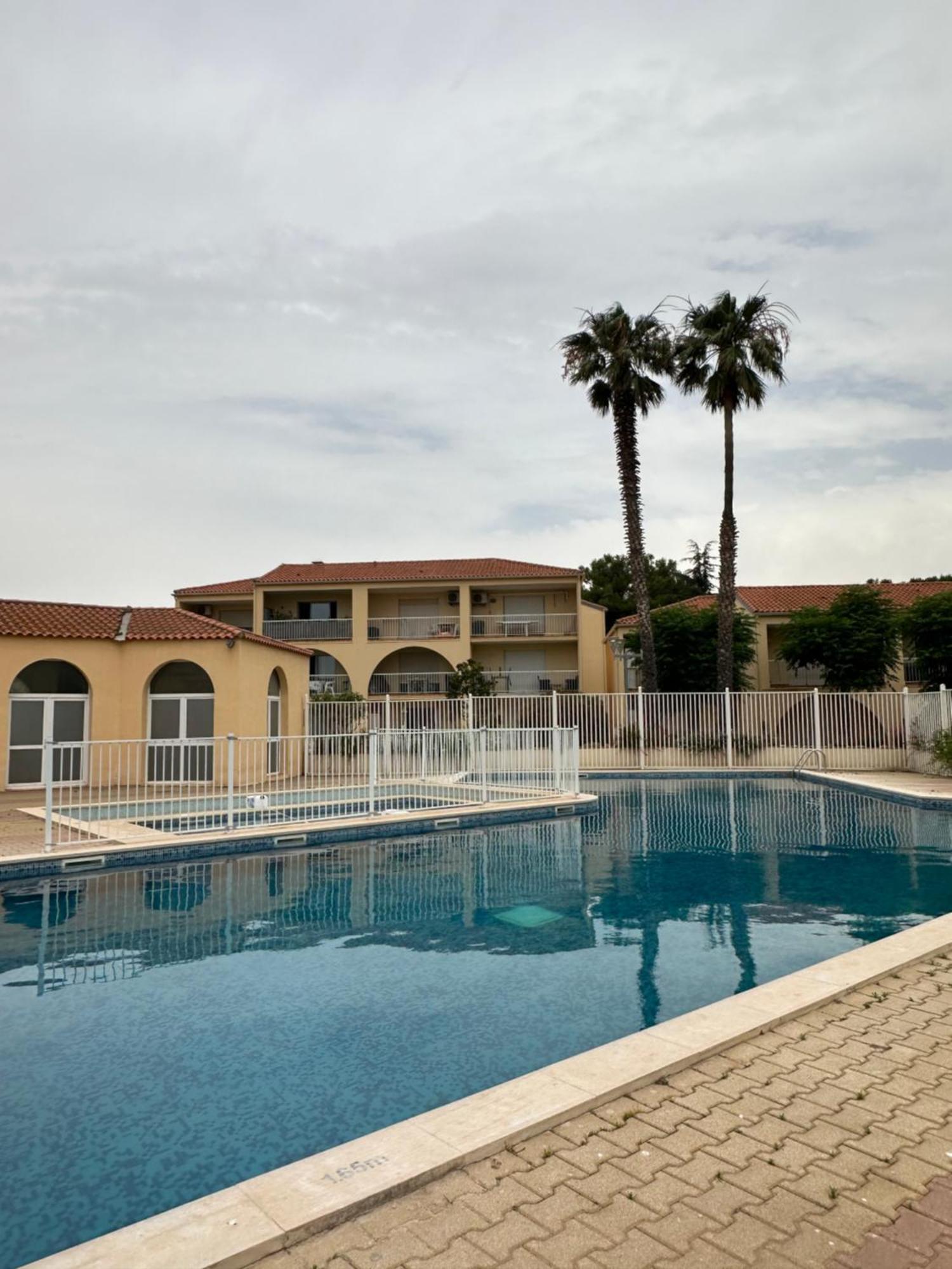 T2 Rdc A Canet En Roussillon Europa 4 Pers ,Piscine,Clim, Tennis, Parking المظهر الخارجي الصورة