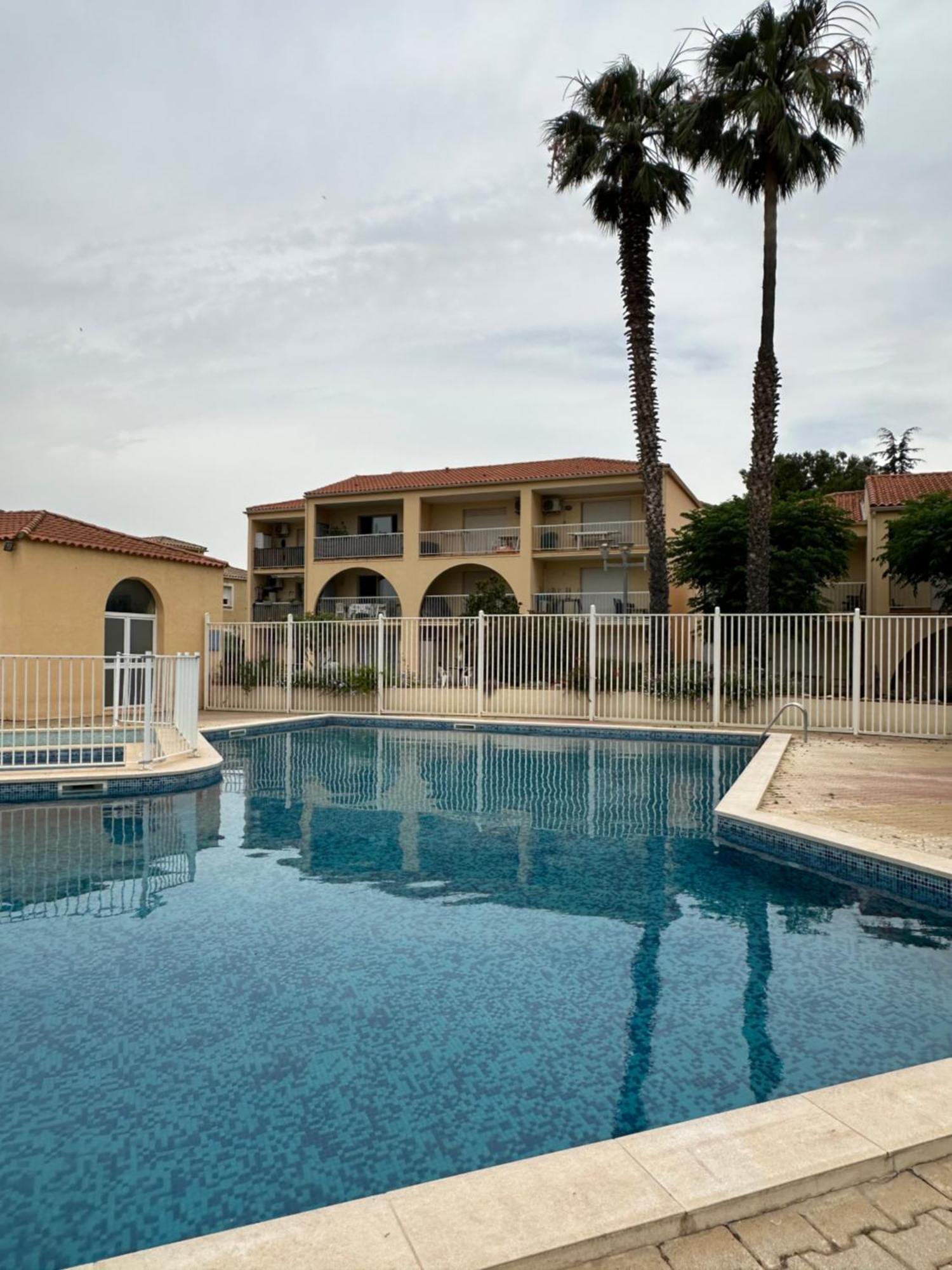 T2 Rdc A Canet En Roussillon Europa 4 Pers ,Piscine,Clim, Tennis, Parking المظهر الخارجي الصورة